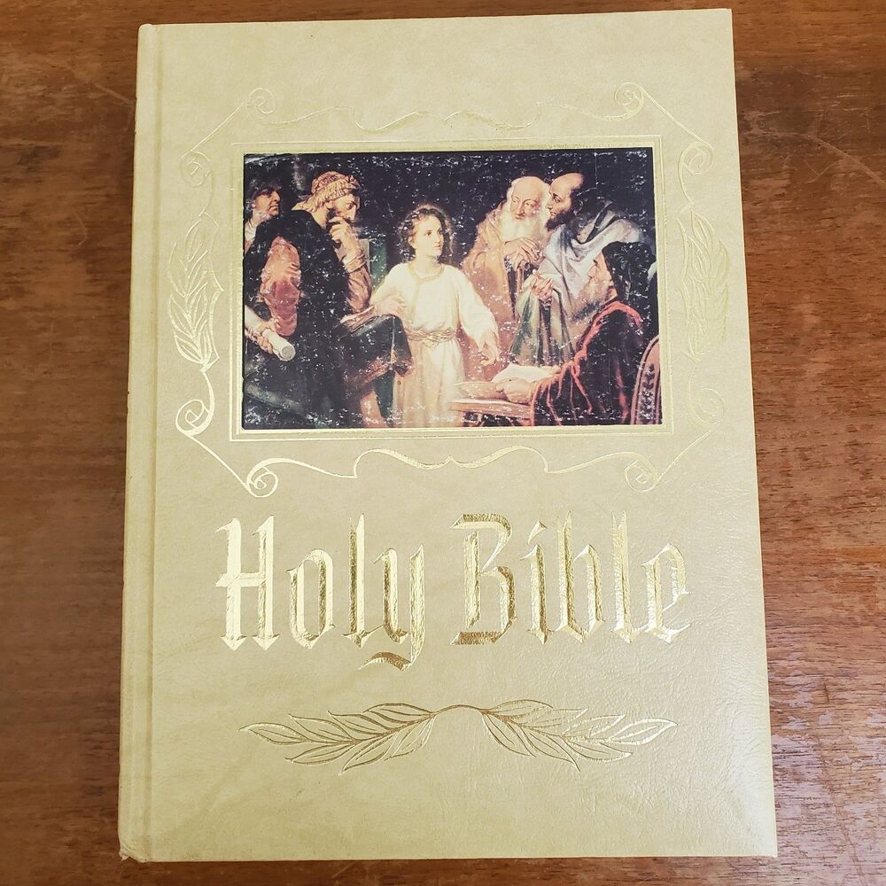 New American Bible Catholic Heirloom Ed 1993 Coffee Table Hardcover Pope Paul II